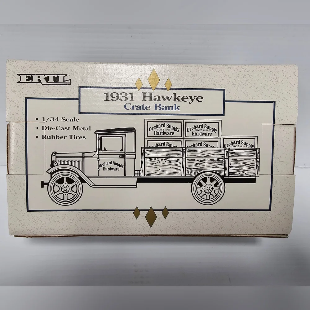 1931 Hawkeye Ford Die-cast Metal Coin Bank